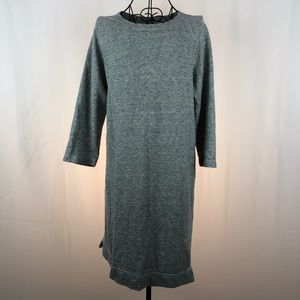 J.Crew cotton blend knit dress M